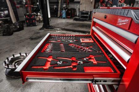 Шкаф металлический на колесиках для хранения инструментов SRC27/7-1 Milwaukee купить в Минске