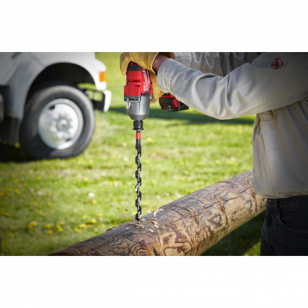 Спиральное сверло удлиненное IAD 29 x 460 - 1 шт Milwaukee купить в Минске