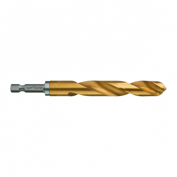 Сверла по металлу Shockwave HSS-G TiN Red Hex 13 mm - 1 шт Milwaukee купить в Минске Сверла по металлу Shockwave HSS-G TiN Red Hex 13 mm - 1 шт Milwaukee купить в Минске