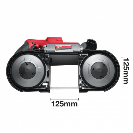 M18 FUEL™ ленточная пила по металлу M18 CBS125-502C Milwaukee купить в Минске