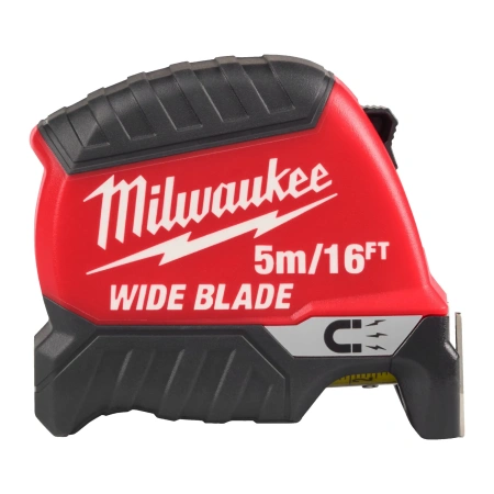Рулетка магнитная Milwaukee Wide Blade Magnetic GEN II 5м-16фт / ширина 35 мм (футовая) Milwaukee купить в Минске