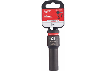 Головка ударная удлиненнаяShW 12 мм 1/2" Milwaukee купить в Минске