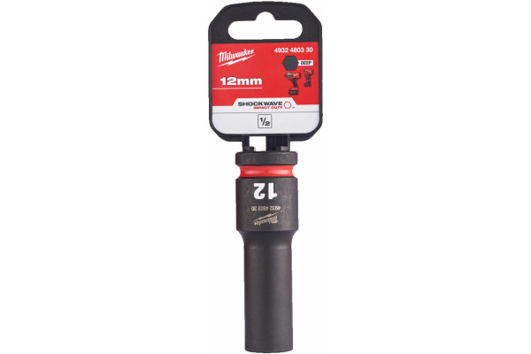 Головка ударная удлиненнаяShW 12 мм 1/2" Milwaukee купить в Минске