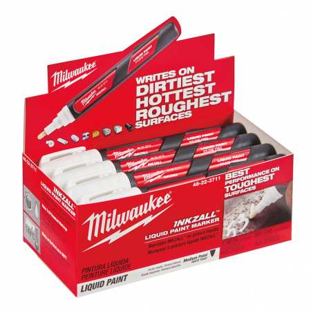 INKZALL™ Маркер с черной жидкой краской Milwaukee купить в Минске INKZALL™ Маркер с черной жидкой краской Milwaukee купить в Минске