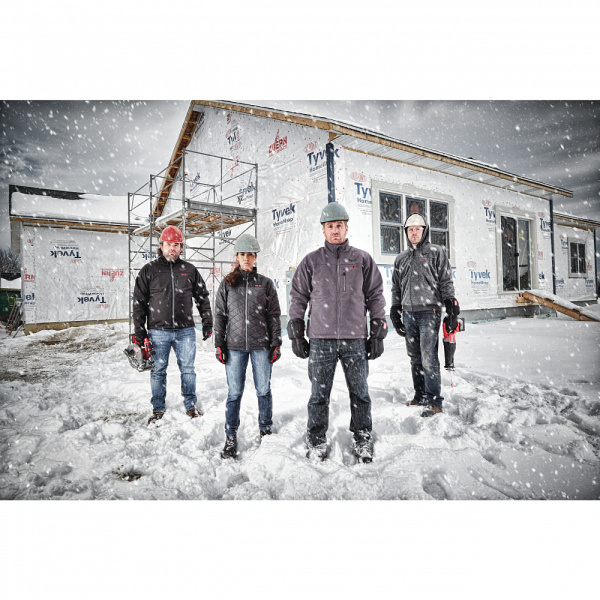 M12™ премиальная куртка с подогревом M12 HJ GREY4-0 (L) Milwaukee купить в Минске