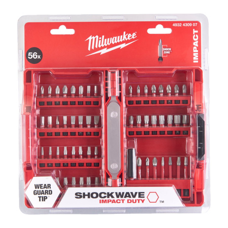 Набор бит SHOCKWAVE 56шт Milwaukee купить в Минске Набор бит SHOCKWAVE 56шт Milwaukee купить в Минске