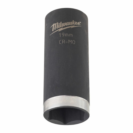 Ударная головка удлиненная 19 mm 3/8" impact socket - long Milwaukee купить в Минске