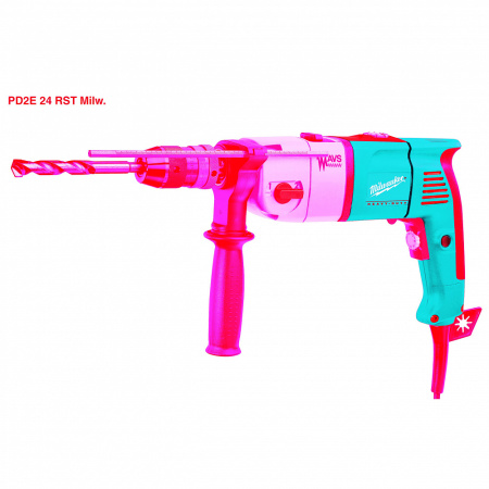 1200 Вт двухскоростная ударная дрель PD2E 24 RST Milwaukee купить в Минске