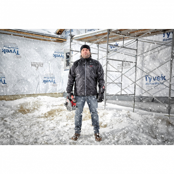 M12™ стеганая куртка с подогревом M12 HJP-0 (S) Milwaukee купить в Минске