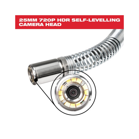 Аккумуляторная канализационная инспекционная камера M18 SIC30HDR-0 (замена для 4933480737) Milwaukee купить в Минске