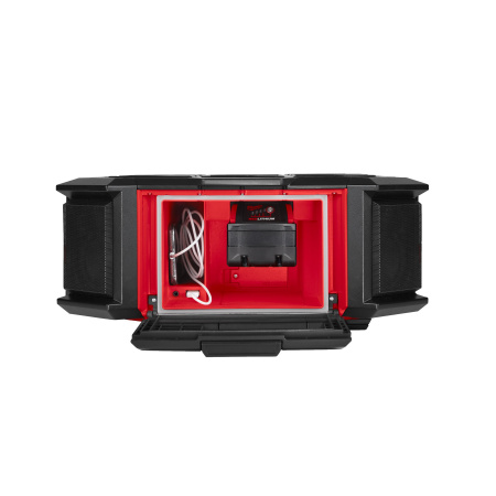 Аккумуляторное радио DAD+/зарядное устройство M18 PRCDAB+-0 PACKOUT с Bluetooth Milwaukee купить в Минске