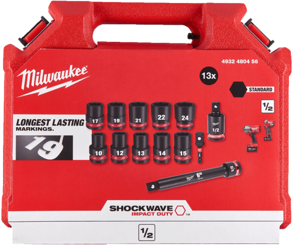 Набор ударных головок SHOCKWAVE IMPACT DUTY (13 шт) Milwaukee купить в Минске Набор ударных головок SHOCKWAVE IMPACT DUTY (13 шт) Milwaukee купить в Минске