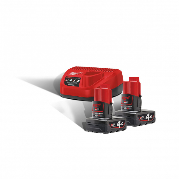 Энергокомплект M12 NRG-402 Milwaukee купить в Минске Энергокомплект M12 NRG-402 Milwaukee купить в Минске