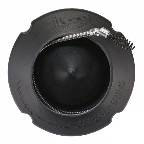 Троссик для прочистной машины 8мм x 7.6м  spiral, pivot bulb auger + барабан Milwaukee купить в Минске