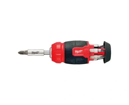 Универсальная отвертка 8 IN 1 COMPACT MULTI-BIT SCREWDRIVER Milwaukee купить в Минске