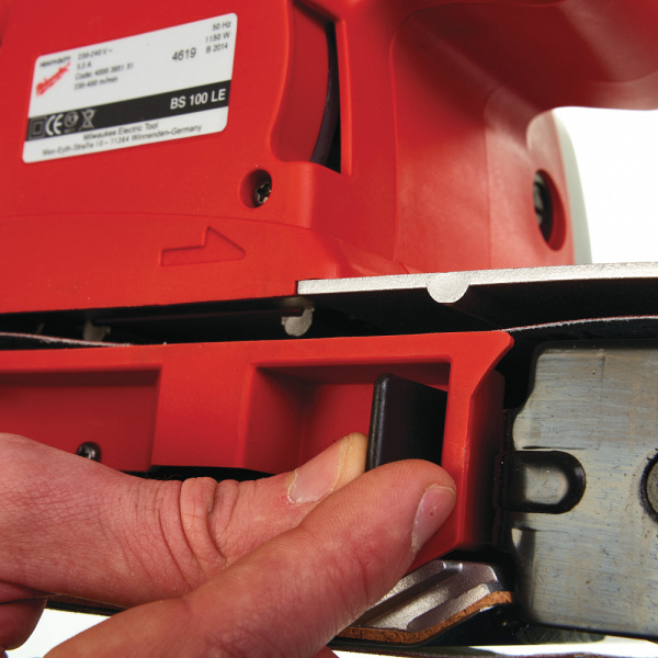 Ленточная шлифмашина с шириной шлифовки 100 мм (4") BS 100 LE Milwaukee купить в Минске