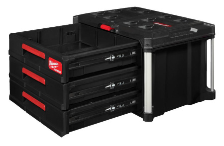 PACKOUT Ящик для инструментов с тремя отсеками Milwaukee купить в Минске