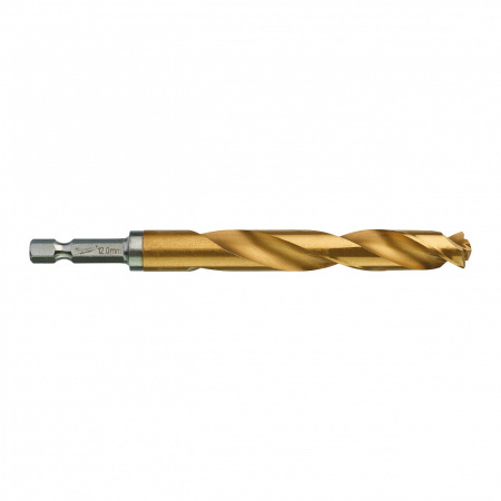 Сверла по металлу Shockwave HSS-G TiN Red Hex 12 mm - 1 шт Milwaukee купить в Минске