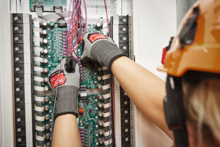 Перчатки полиуретановые Hi-Dex с защитой от минимальных рисков, уровень 3, размер S/7 (12 пар) Milwaukee купить в Минске