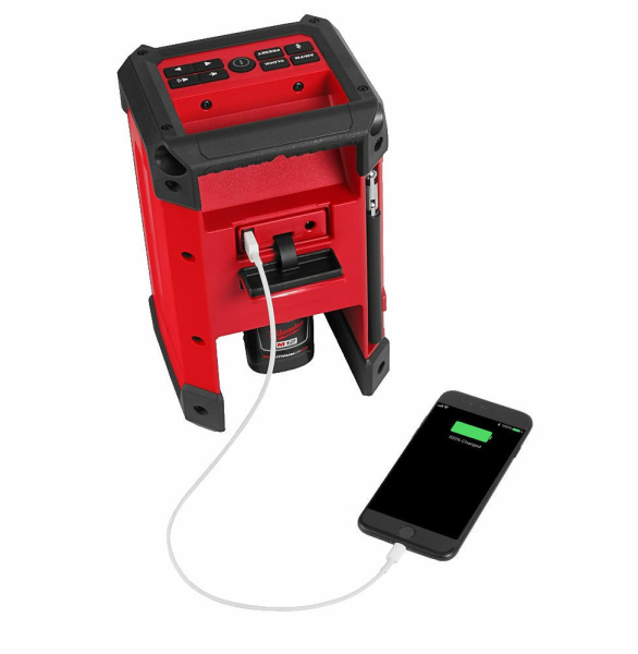 Радио DAB+ / зарядное устройство c Bluetooth Milwaukee купить в Минске Радио DAB+ / зарядное устройство c Bluetooth Milwaukee купить в Минске
