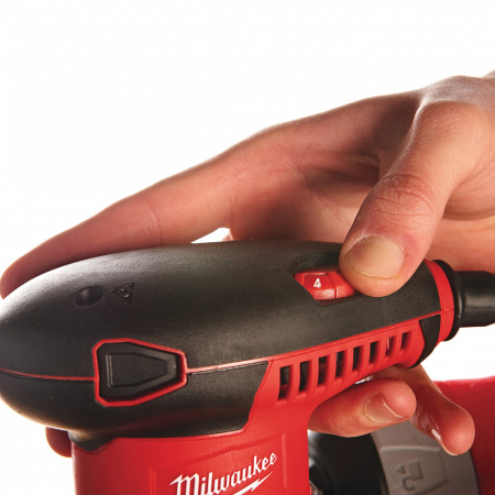 Эксцентриковая шлифмашина 125 мм (5") ROS 125 E Milwaukee купить в Минске