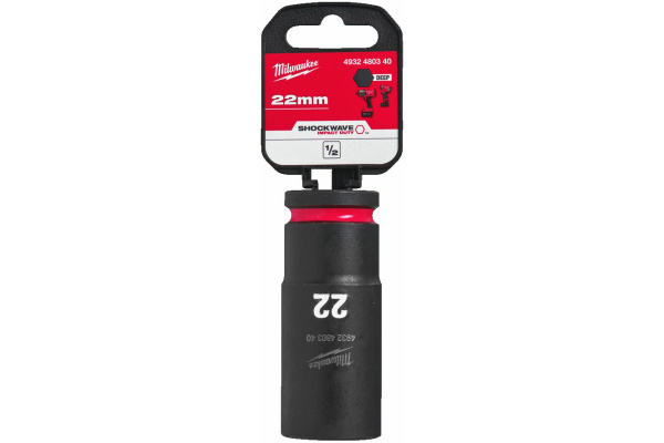 Головка ударная удлиненнаяShW 22 мм 1/2" Milwaukee купить в Минске