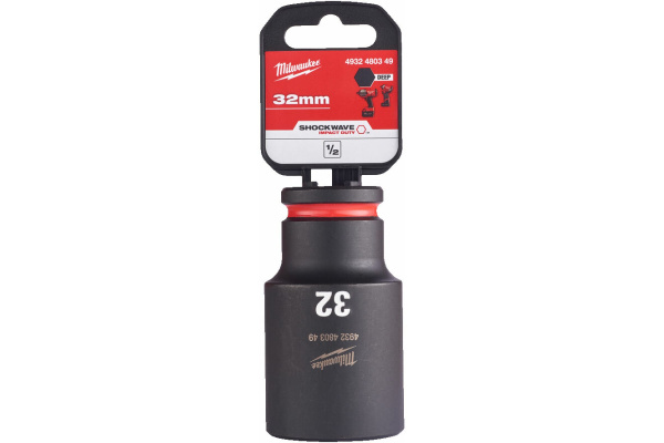 Головка ударная удлиненнаяShW 32 мм 1/2" Milwaukee купить в Минске