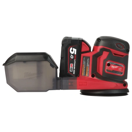 Аккумуляторная эксцентриковая шлифовальная машина Milwaukee M18 BOS125-502B 125мм + M18 ABL-0 В ПОДАРОК! (Арт. PT2509012) Milwaukee купить в Минске