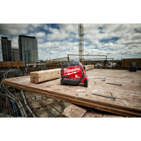 Рулетка Премиум с широким полотном 5 м Milwaukee купить в Минске Рулетка Премиум с широким полотном 5 м Milwaukee купить в Минске