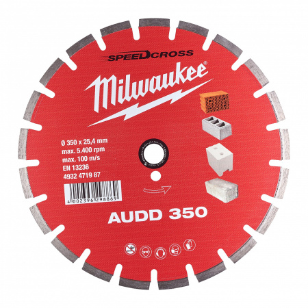 Алмазные диски Speedcross AUDD AUDD 350 Milwaukee купить в Минске